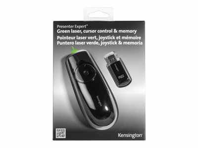 Kensington Presenter Expert Green Laser Presenter With Cursor Control And Memory